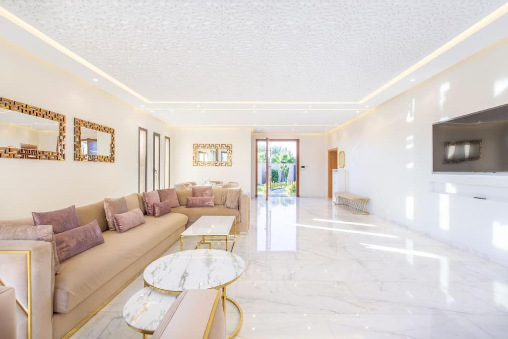 Villa Hawai, Ss Vis A Vis Avec Espace De Sport , Piscine Chauffee Marrakesh Eksteriør bilde