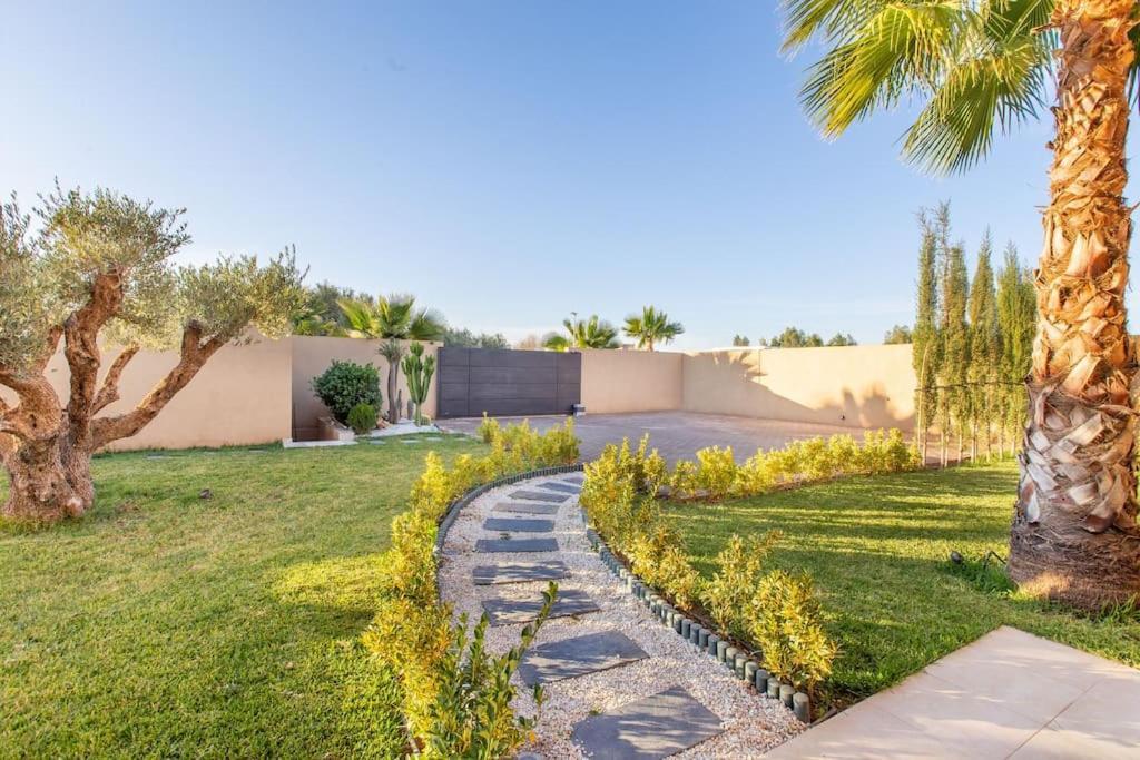 Villa Hawai, Ss Vis A Vis Avec Espace De Sport , Piscine Chauffee Marrakesh Eksteriør bilde