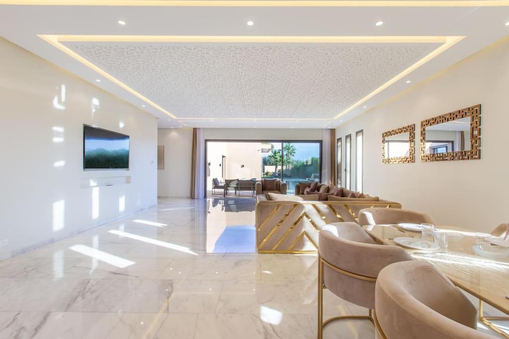Villa Hawai, Ss Vis A Vis Avec Espace De Sport , Piscine Chauffee Marrakesh Eksteriør bilde