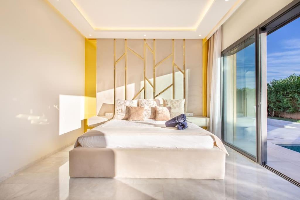 Villa Hawai, Ss Vis A Vis Avec Espace De Sport , Piscine Chauffee Marrakesh Eksteriør bilde