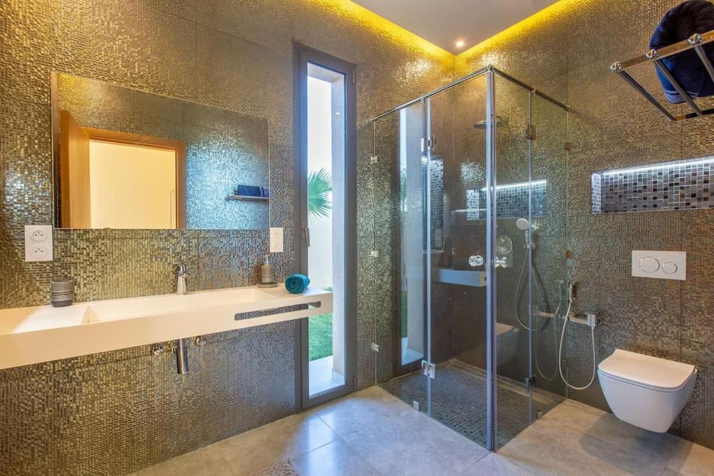 Villa Hawai, Ss Vis A Vis Avec Espace De Sport , Piscine Chauffee Marrakesh Eksteriør bilde